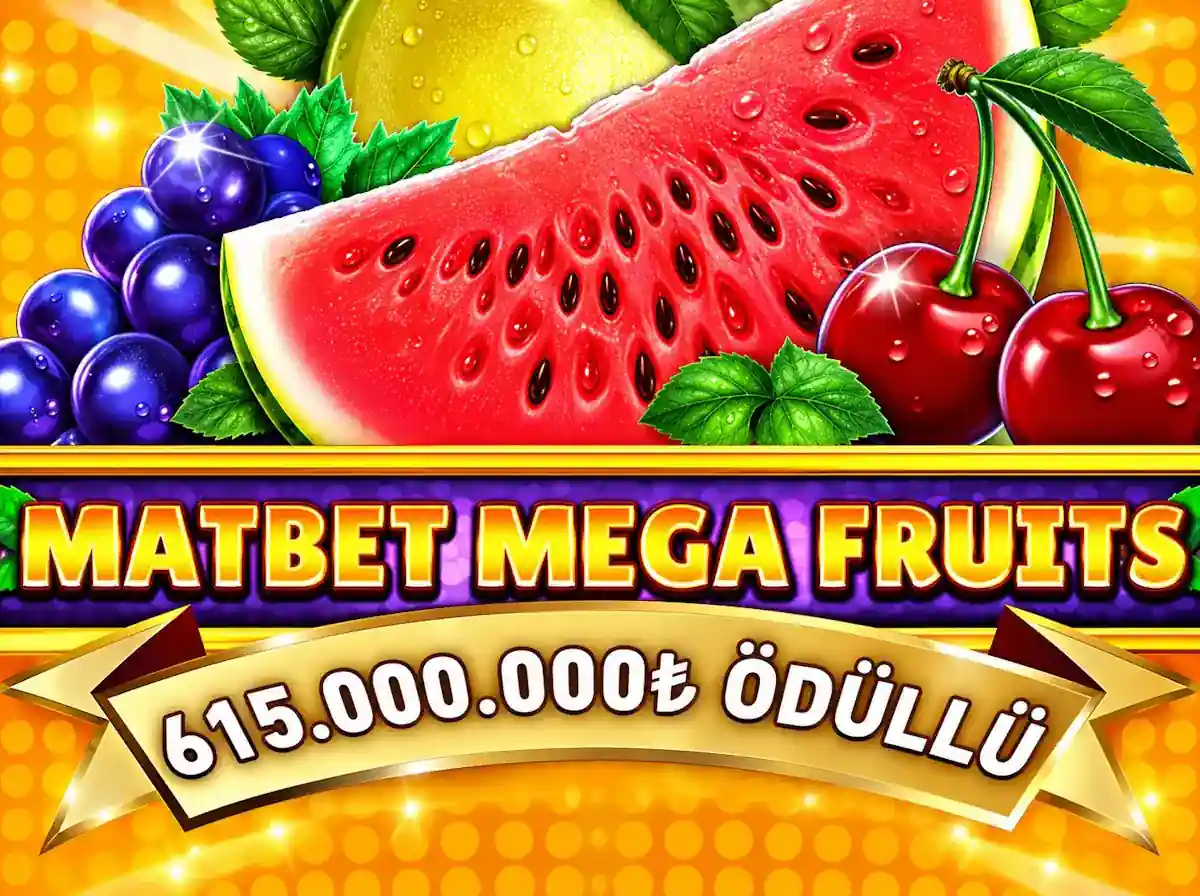 MATBET Mega Fruits o‘yini muqovasi